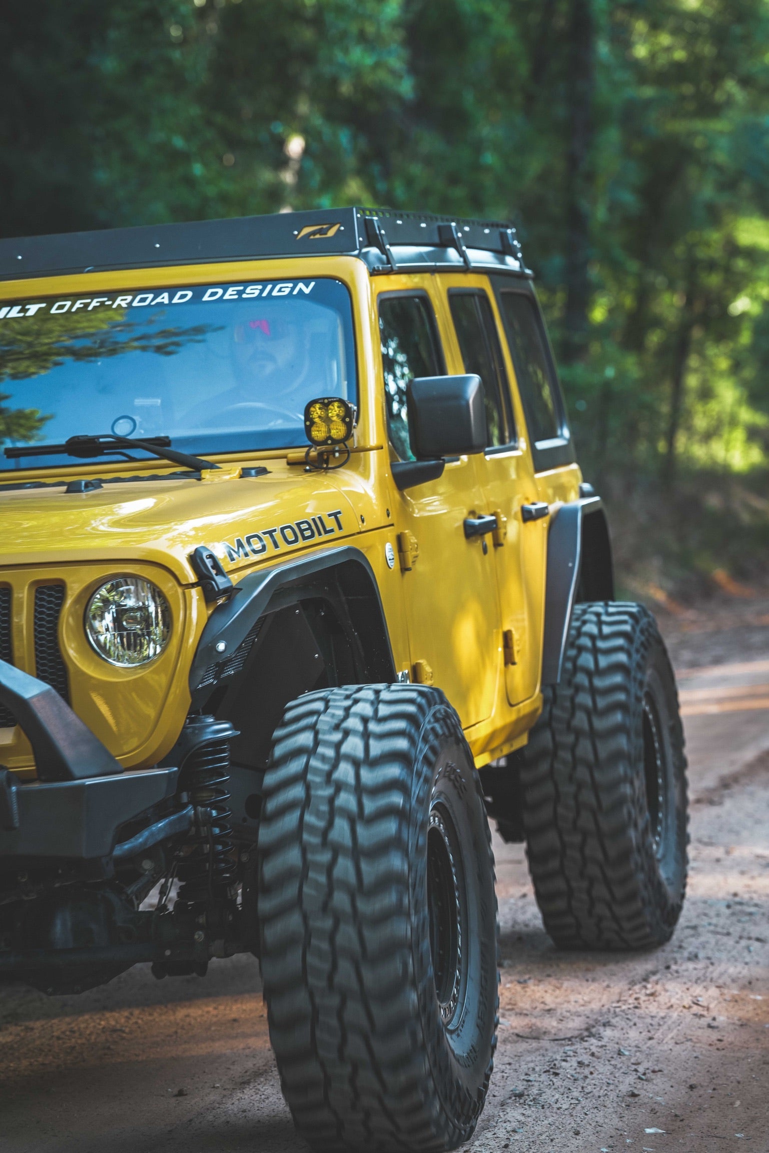 Hatchet High Line Front Fender 2" Flare for Jeep JL/JU/JT - Steel