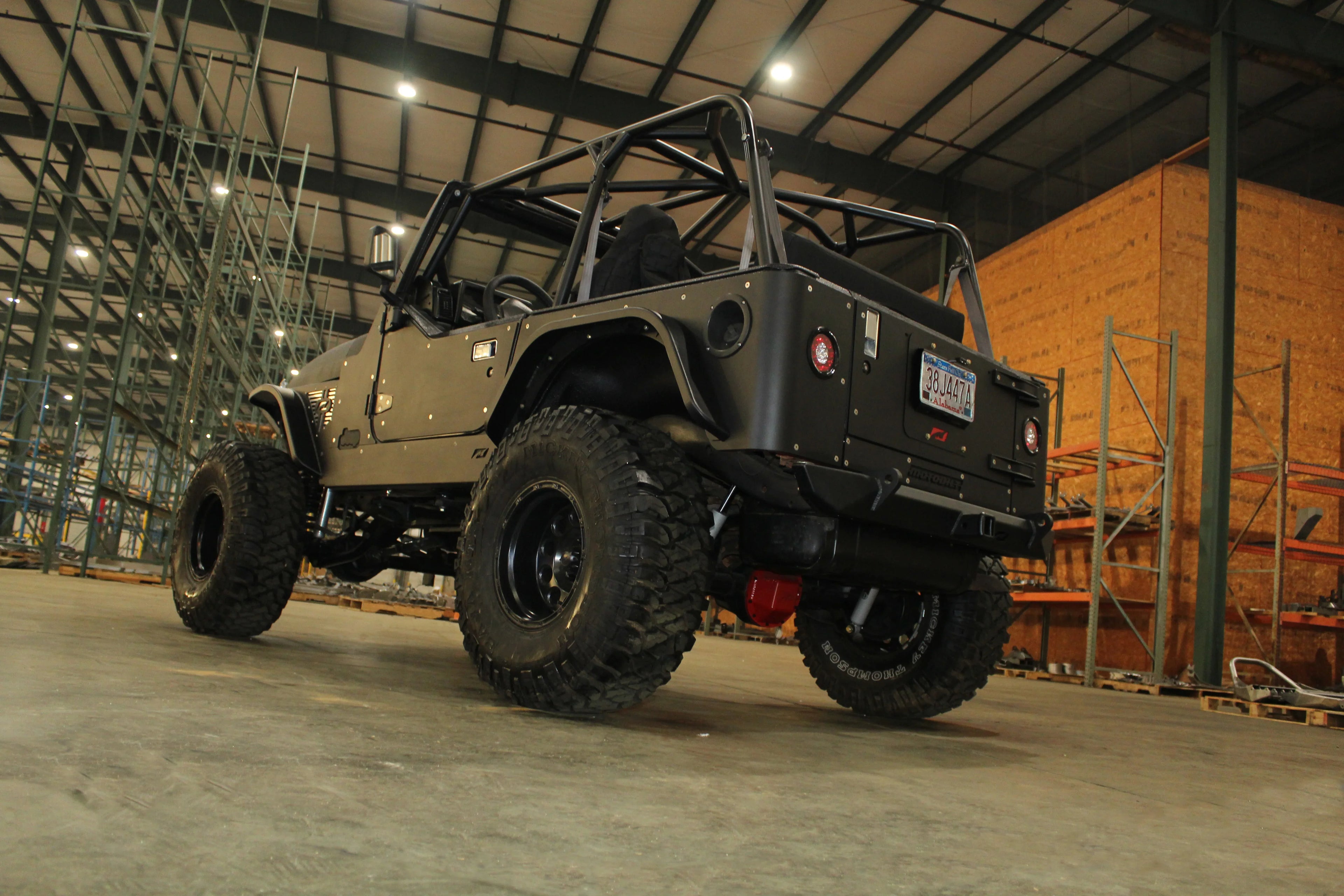 Crusher Rear Fender 4" Flare for Jeep TJ/LJ