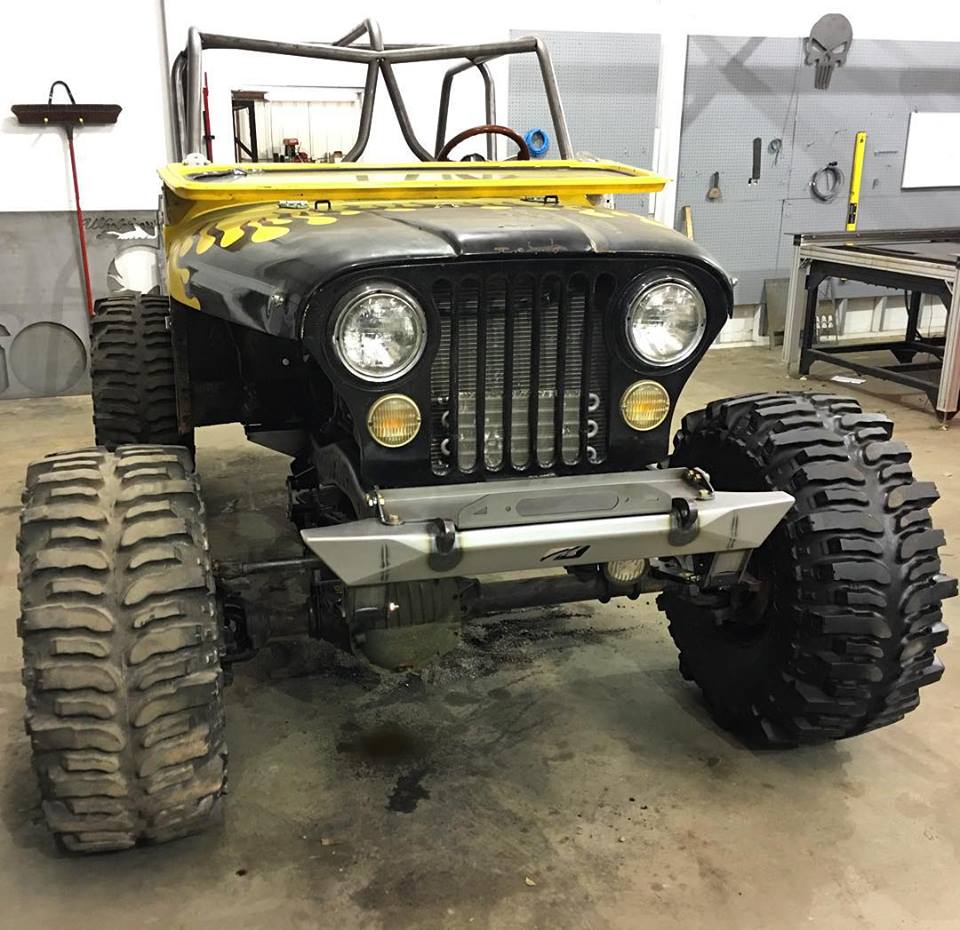 Kit de conversión de eje de ancho completo para Jeep CJ