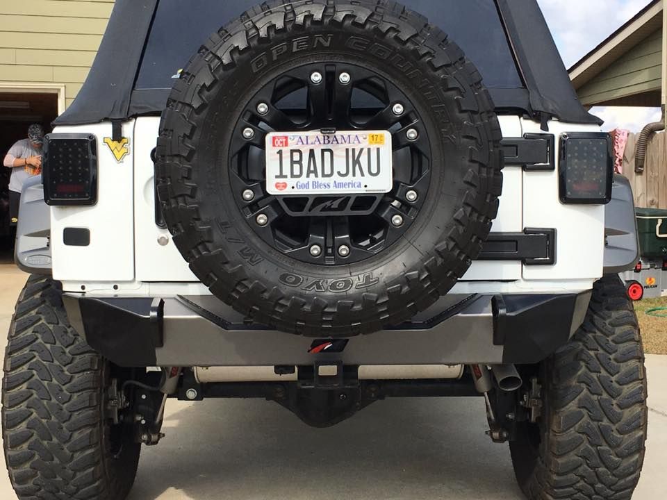 Motobilt Jeep Wrangler JK / JKU Stubby Rear Bumper