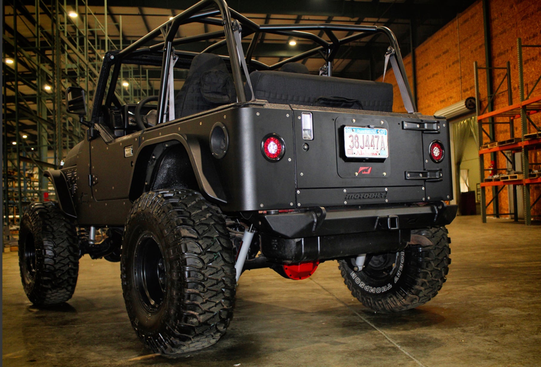 Crusher Rear Fender 4" Flare for Jeep TJ/LJ