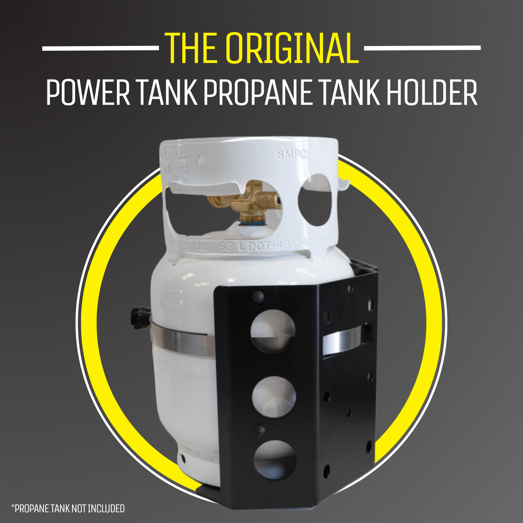 Power Tank Whitney OG Bracket for 5 lb Steel Propane Tanks