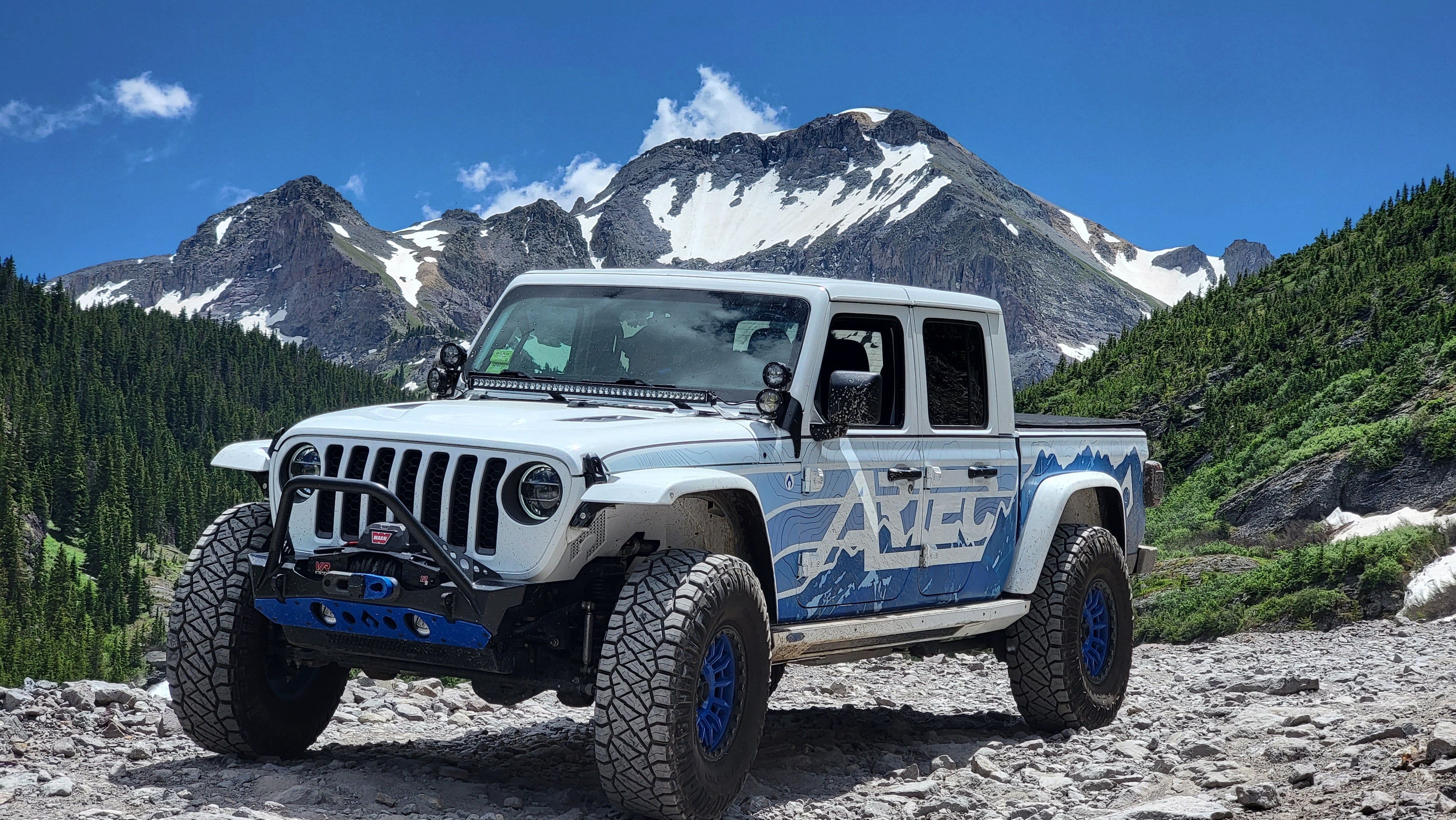 Artec Jeep Wrangler JL Gladiator JT A-Pillar Dual Surface Light Mount