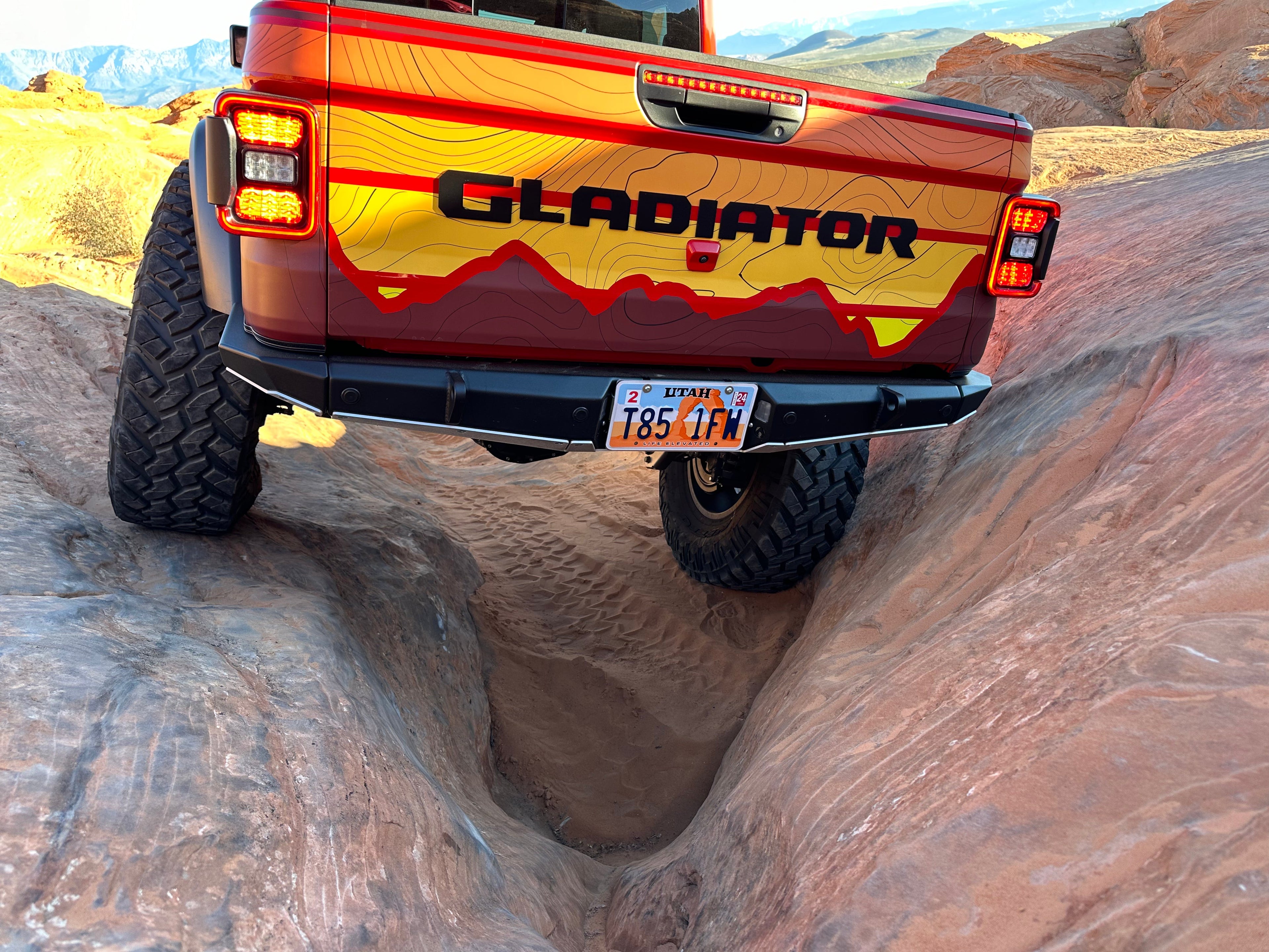 Artec Jeep Gladiator JT HIGH CLEARANCE COMP REAR BUMPER