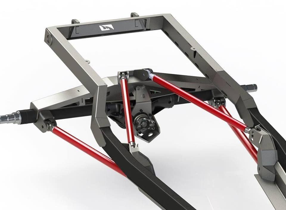 Kit de chasis trasero Motobilt Jeep YJ