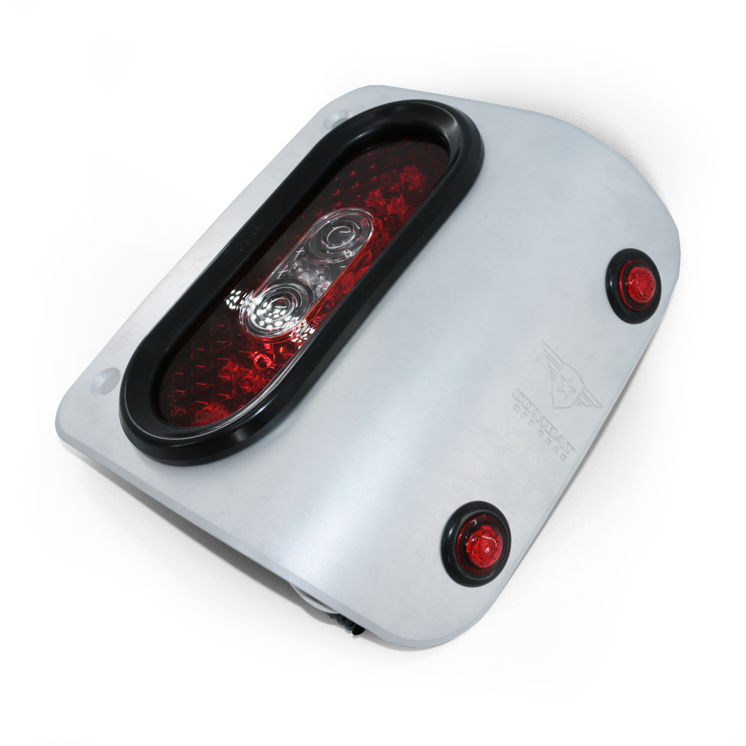 Jeep JL/JLU Wrangler Off Road LED Tail Light Kit - Raw Aluminum
