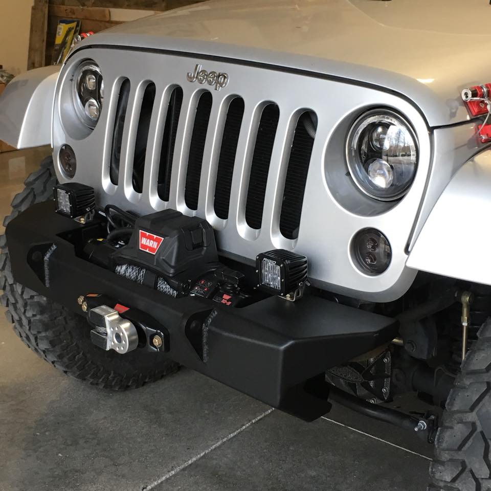 Parachoques delantero Motobilt Jeep Wrangler JK / JKU Crusher