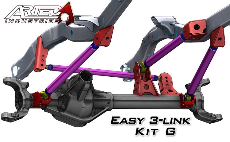 Artec 3 Link Tube and Rod End Kit