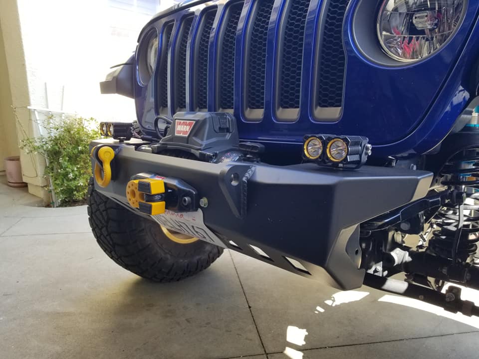 Motobilt Jeep Wrangler JL and Gladiator JT Crusher Front Bumper
