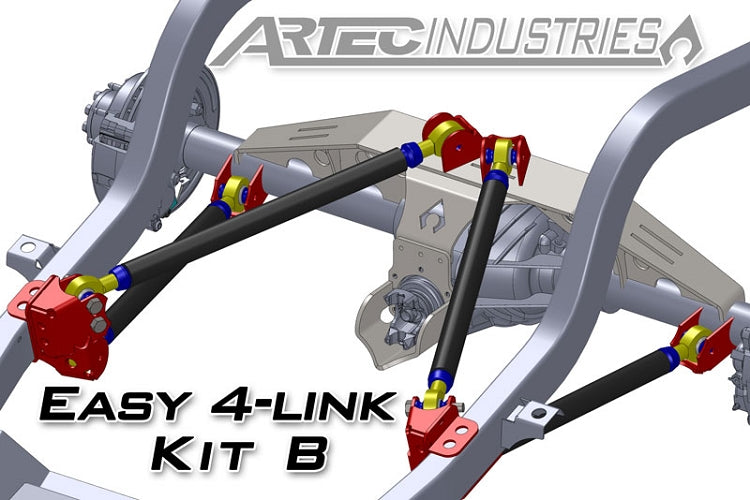 Artec Easy 4 Link - Kit B - Triangulated Adjustable Uppers