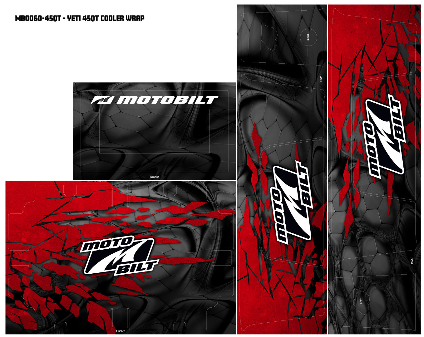 Motobilt Wrap para hieleras Yeti