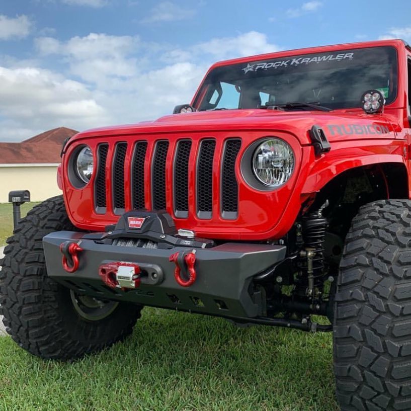 Motobilt Jeep Wrangler JL and Gladiator JT Crusher Front Bumper