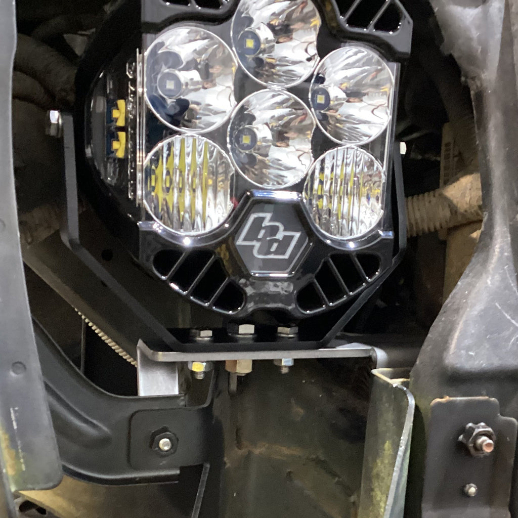 Headlight Bracket Kit for Baja Designs LP6 for Jeep JK
