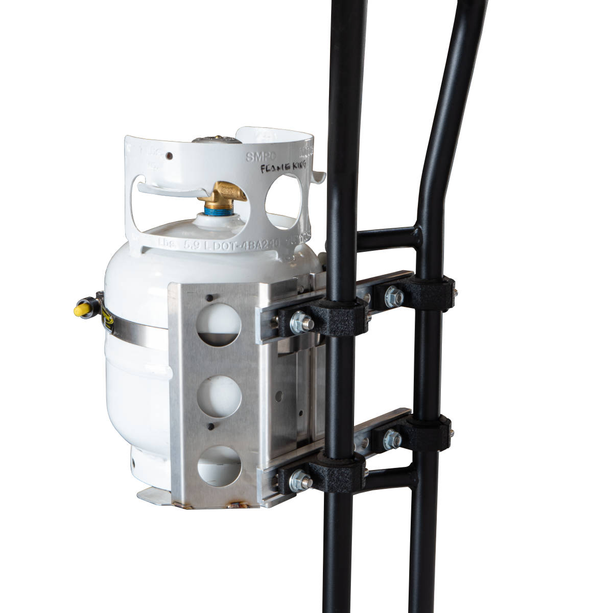 Power Tank Ladder Cross-Bar Mount for Propane and CO2 Power Tanks