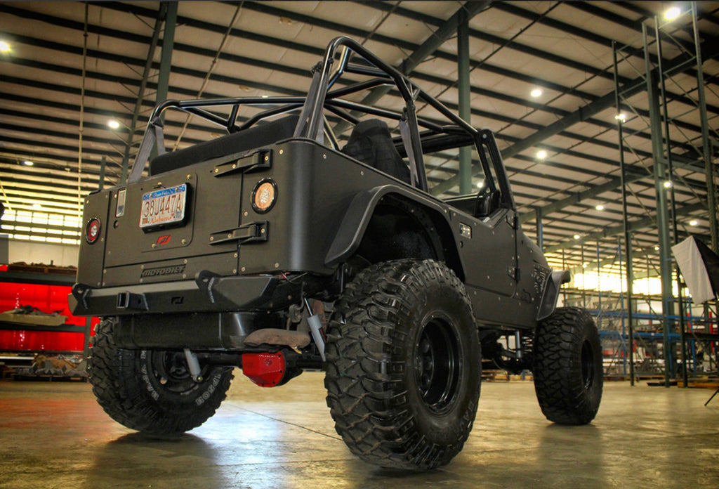 Crusher Rear Fender 4" Flare for Jeep TJ/LJ