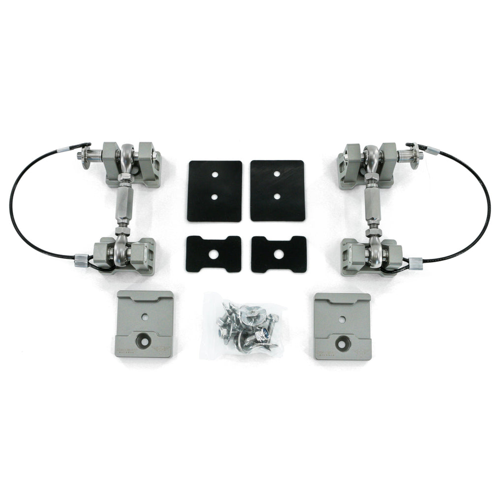 JK/JL/JT Billet Aluminum Hood Latch Set