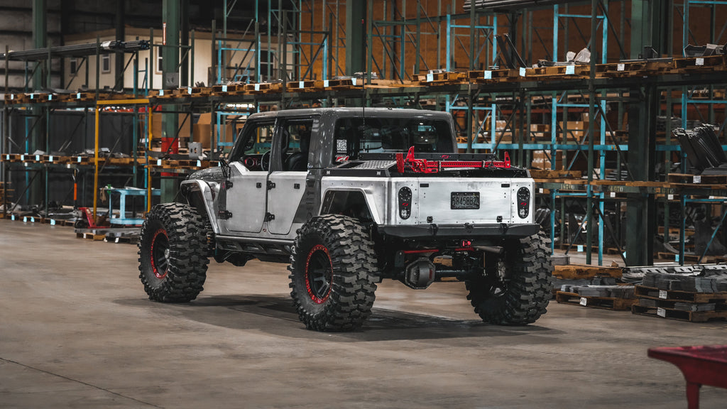 Motobilt Jeep Gladiator JT Aluminum Bobbed Replacement Bed