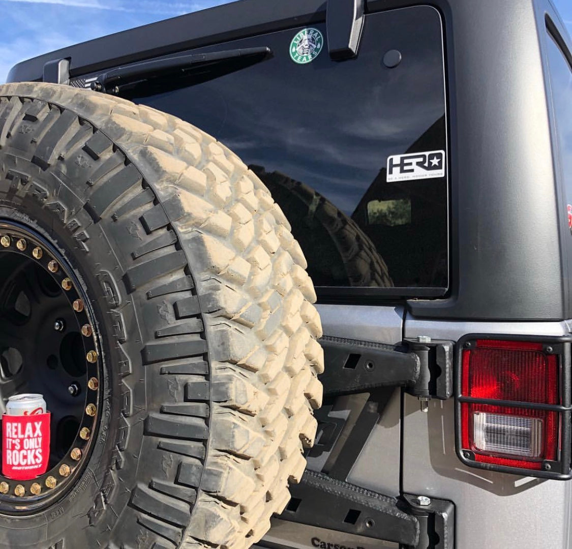 Porta llanta de refacción Motobilt Jeep Wrangler JK / JKU