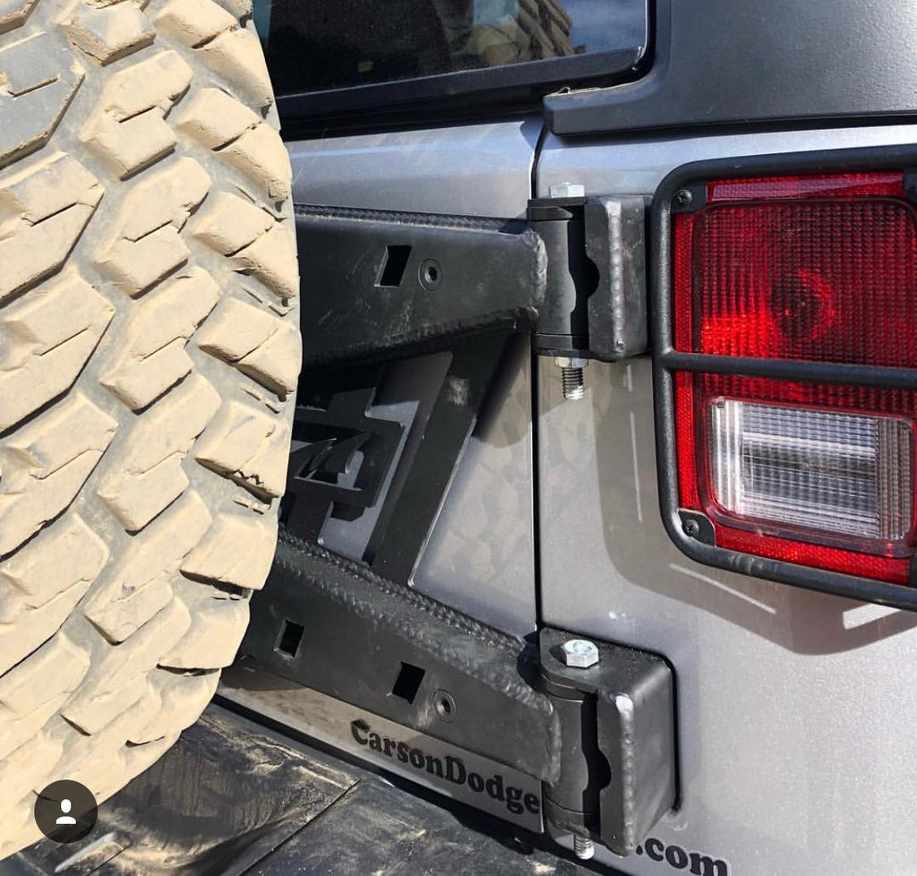 Motobilt Jeep Wrangler JK / JKU Spare Tire Carrier 8x6.5 ( 8 Lug )