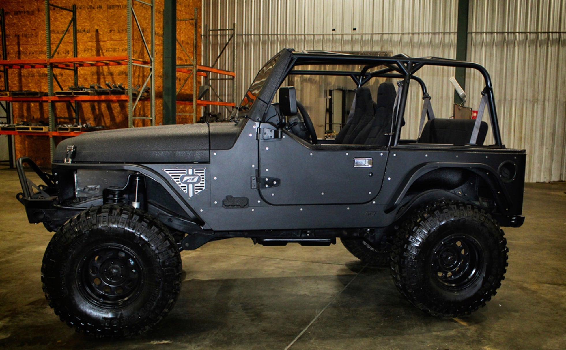Crusher Rear Fender 4" Flare for Jeep TJ/LJ