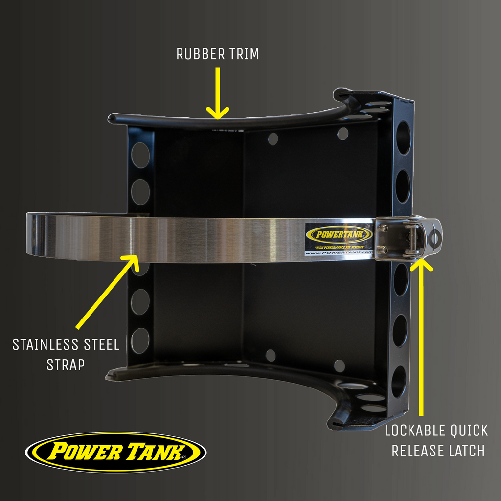 Power Tank Gannett MARINE Bracket for 10 lb. Aluminum Propane Tank