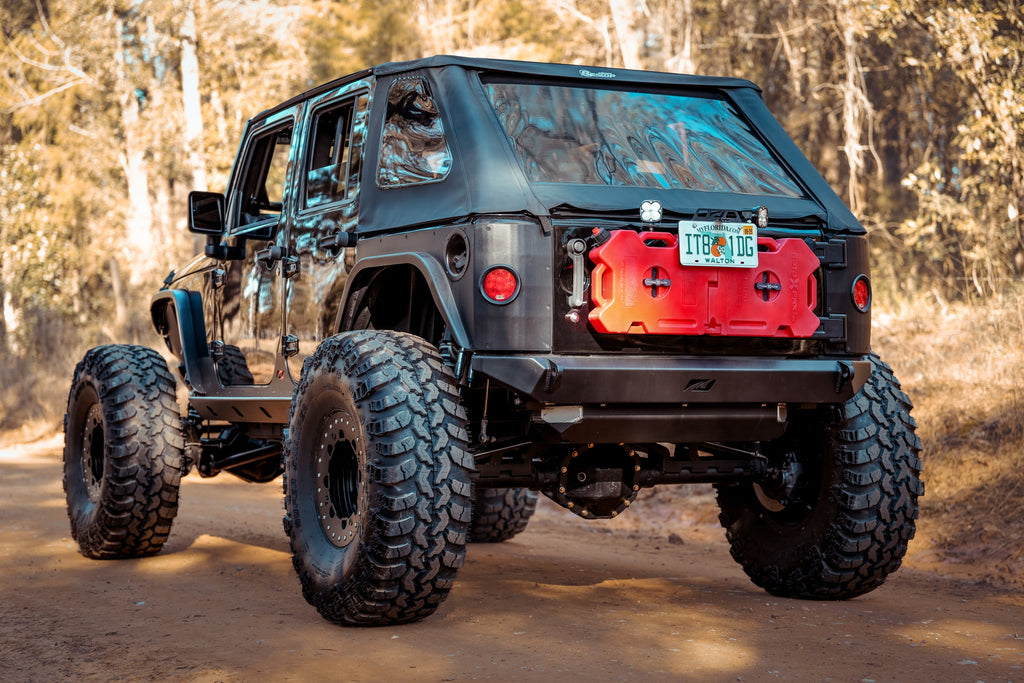 Motobilt Jeep Wrangler JK / JKU Hatchet Frame Chop Rear Bumper and Cross member