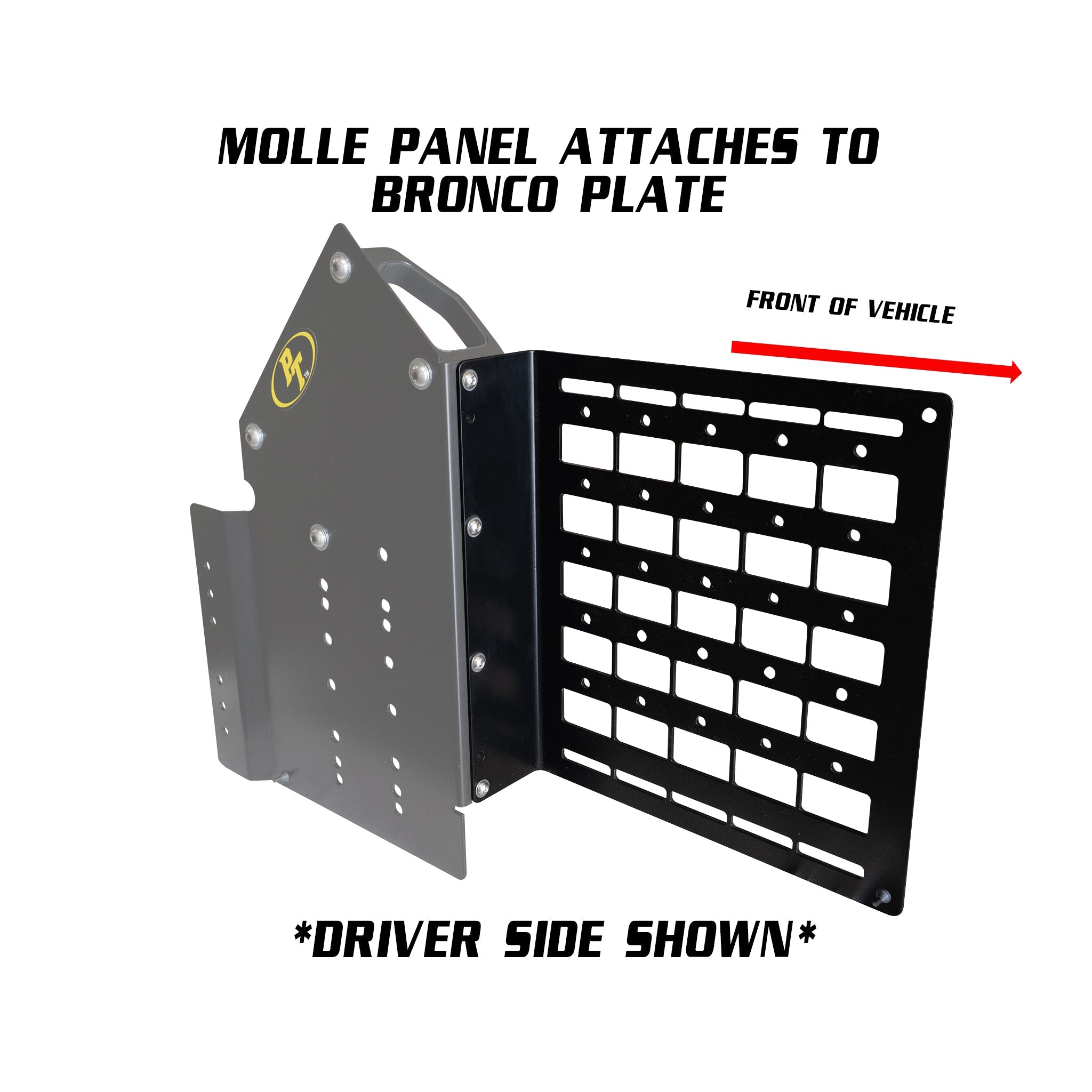 Power Tank 4 Door Universal MOLLE Bracket