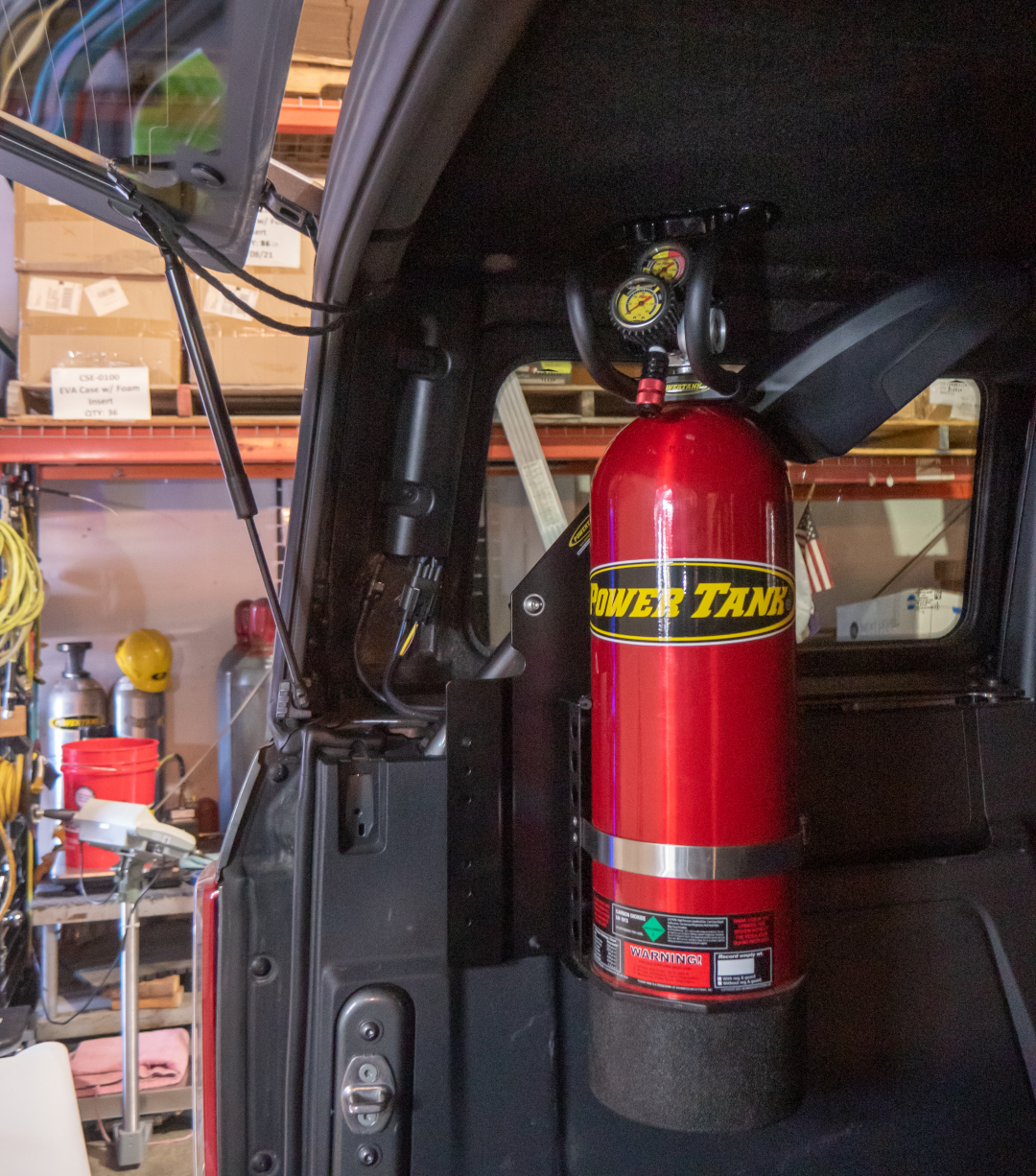 Power Tank 4 Door Bronco Plate - Power Tank or Propane Tank mount (6th Gen 2021+)