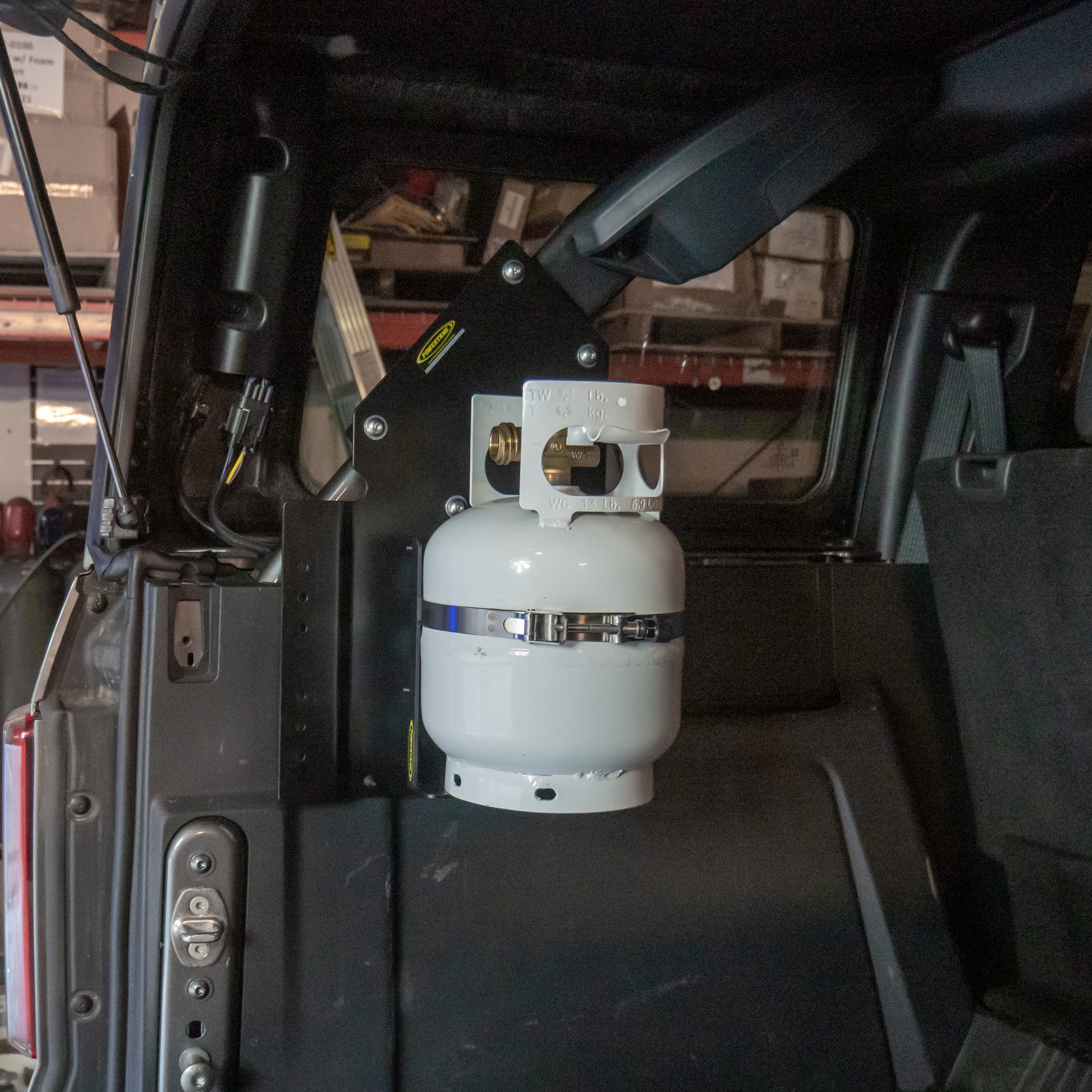 Power Tank 4 Door Bronco Plate - Power Tank or Propane Tank mount (6th Gen 2021+)