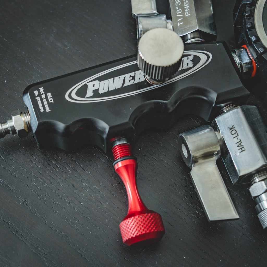 Power Tank ORI Shock Boss™ V2 - 800 psi Dual Fill Strut Inflator - Portable Nitrogen Shock Tuning Kit