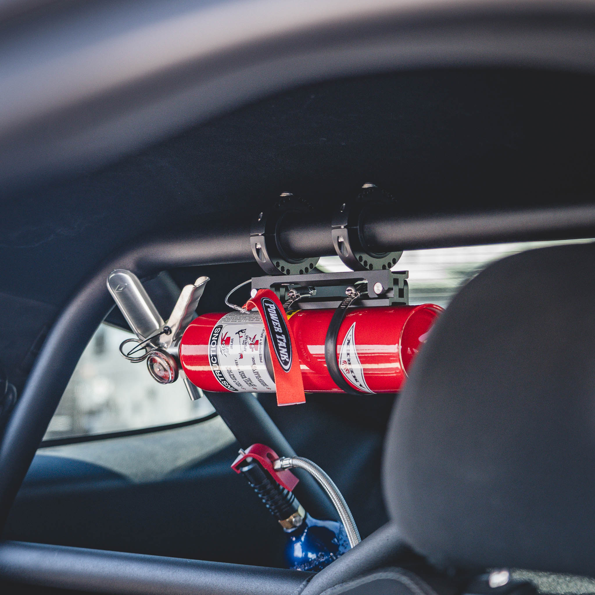 Power Tank Roll Bar Clamps - Dual Mount
