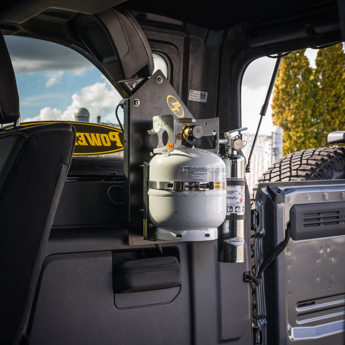 Power Tank 4 Door Bronco Plate - Power Tank or Propane Tank mount (6th Gen 2021+)