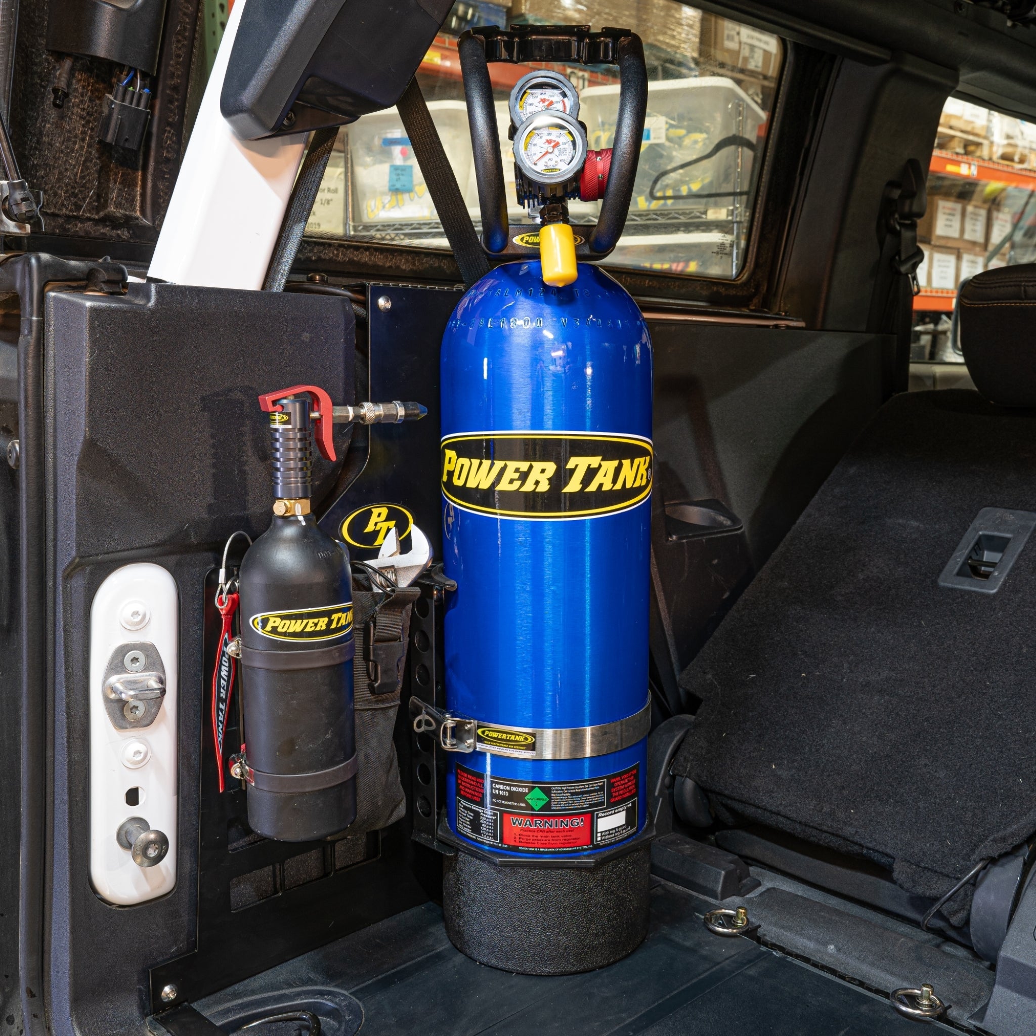 Power Tank 2 Door Bronco Plate - Power Tank or Propane Tank mount (6th Gen 2021+)
