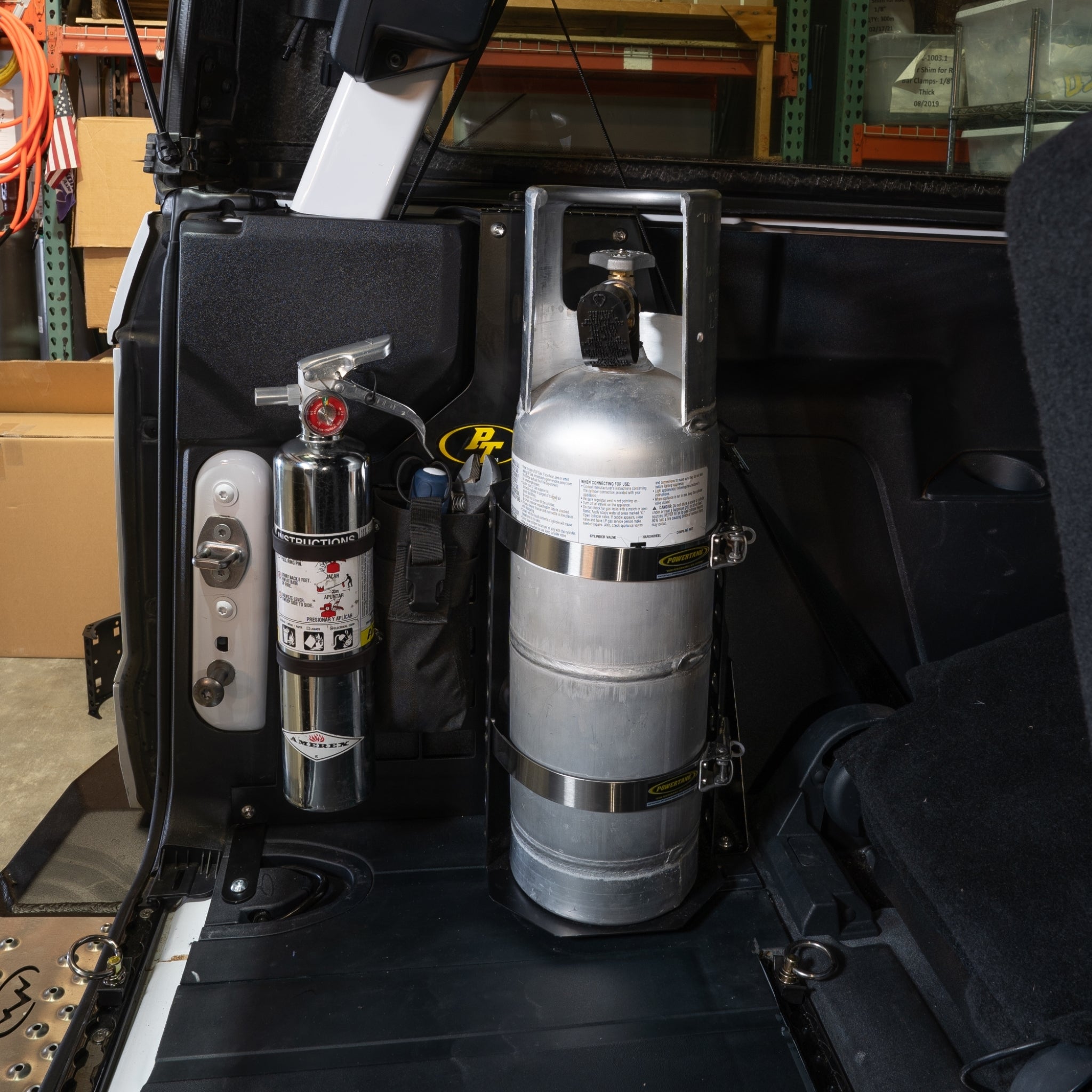 Power Tank 2 Door Bronco Plate - Power Tank or Propane Tank mount (6th Gen 2021+)