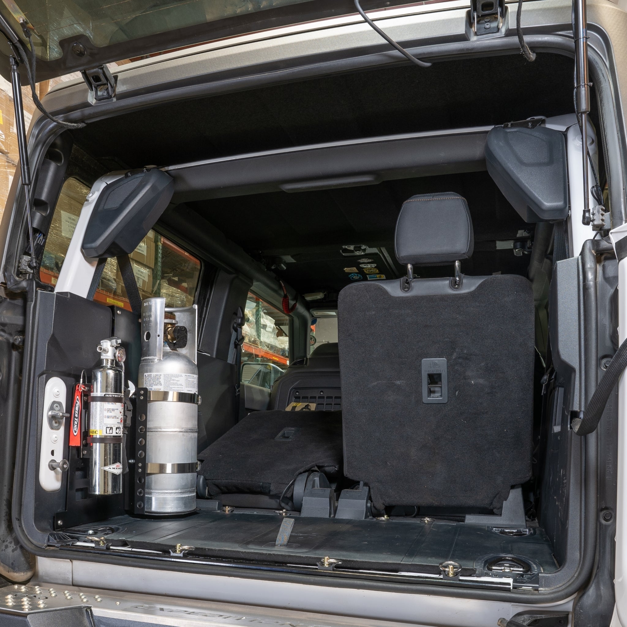 Power Tank 2 Door Bronco Plate - Power Tank or Propane Tank mount (6th Gen 2021+)
