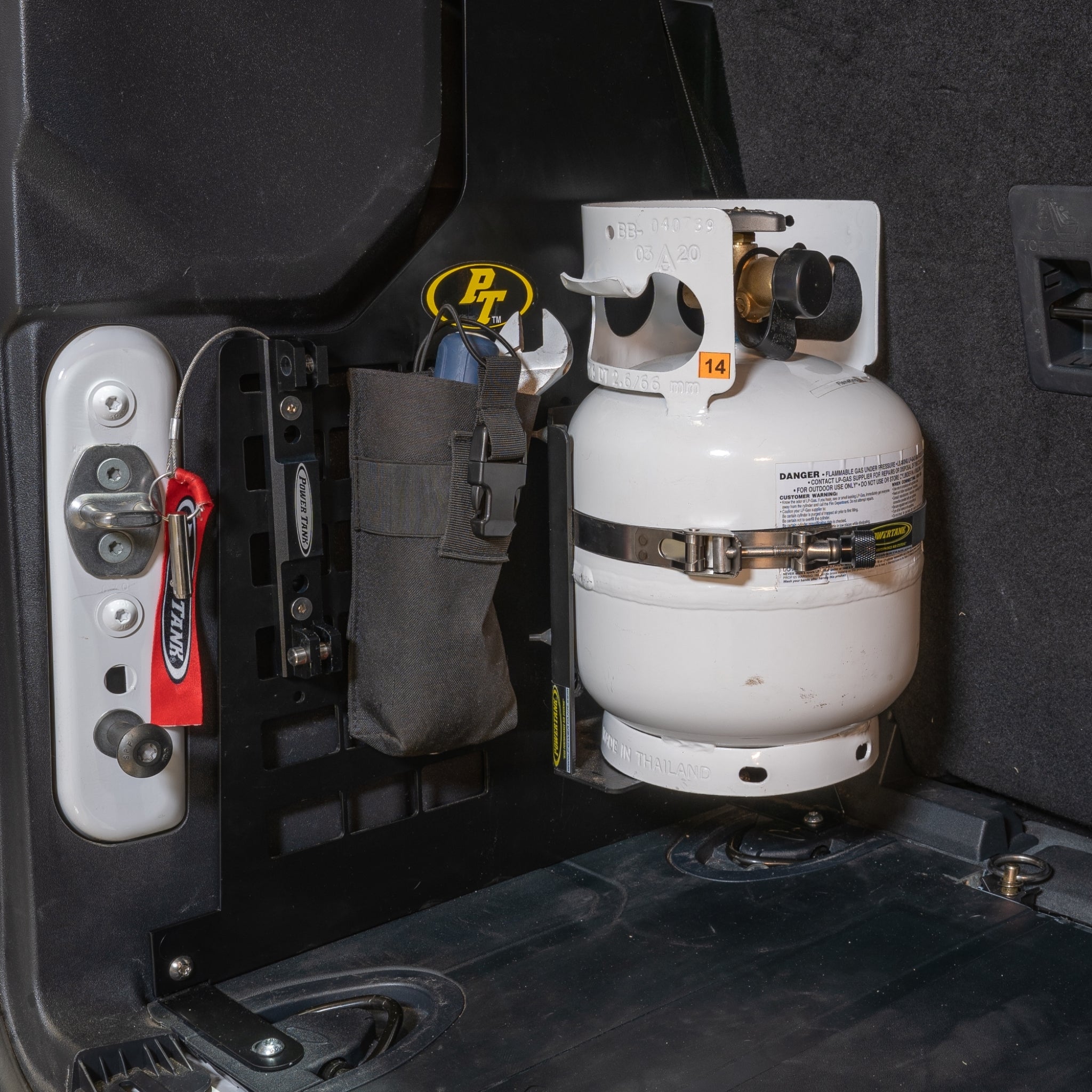 Power Tank 2 Door Bronco Plate - Power Tank or Propane Tank mount (6th Gen 2021+)