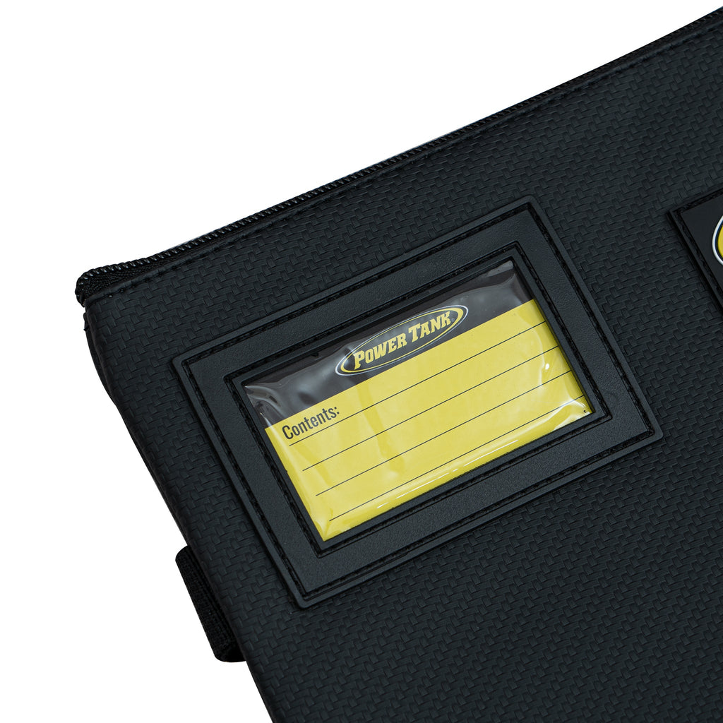 Power Tank Sand Flat Storage Bag - EZ Find interior & cardholder - Mobile Off-road Adventure Bags