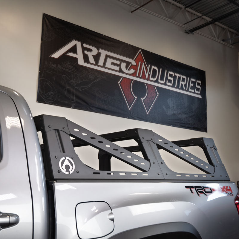 Rack de cama de altura media para Toyota Tacoma 3G - ALUMINIO