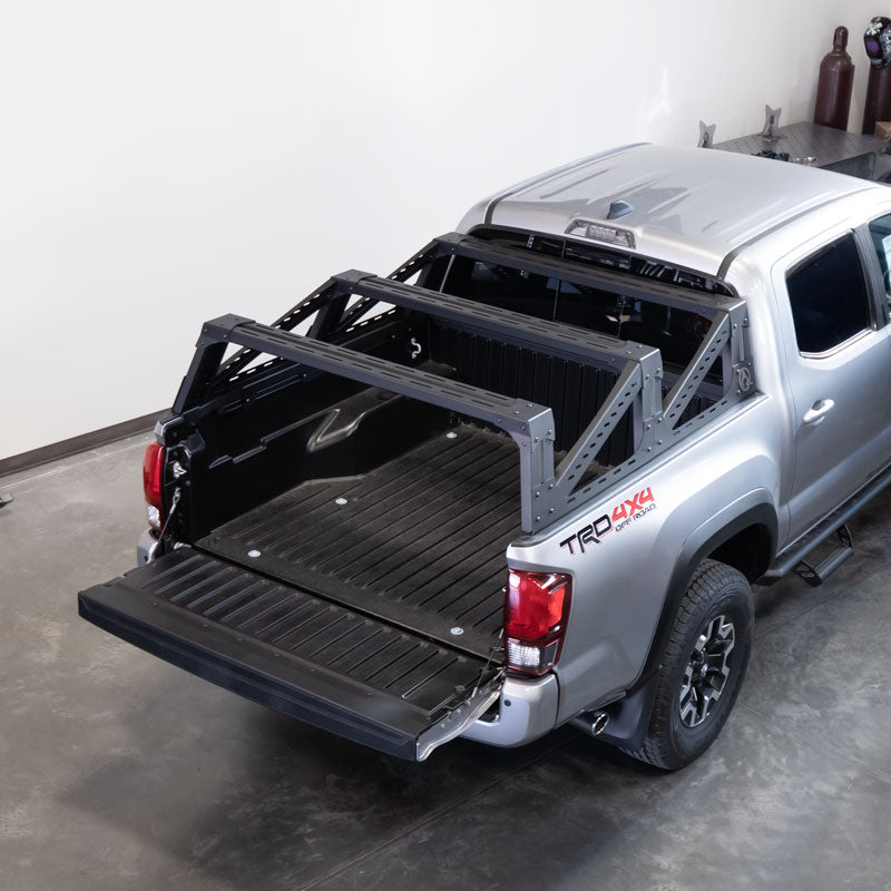 Rack de cama de altura media para Toyota Tacoma 3G - ALUMINIO
