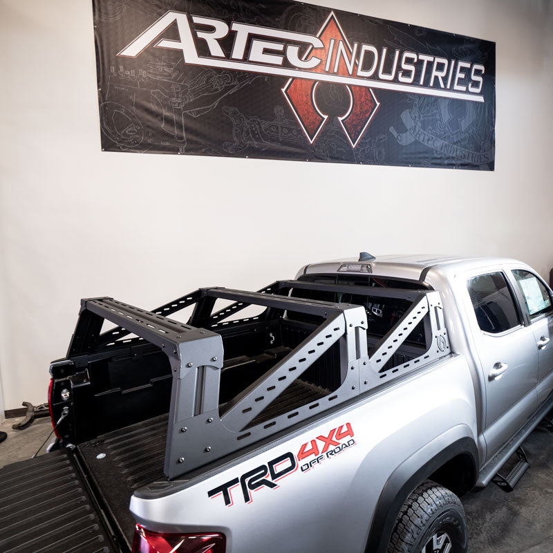 Rack de cama de altura media para Toyota Tacoma 3G - ALUMINIO
