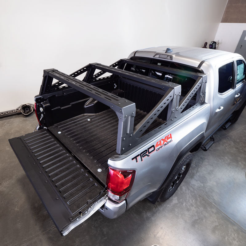 Rack de cama de altura media para Toyota Tacoma 3G - ALUMINIO