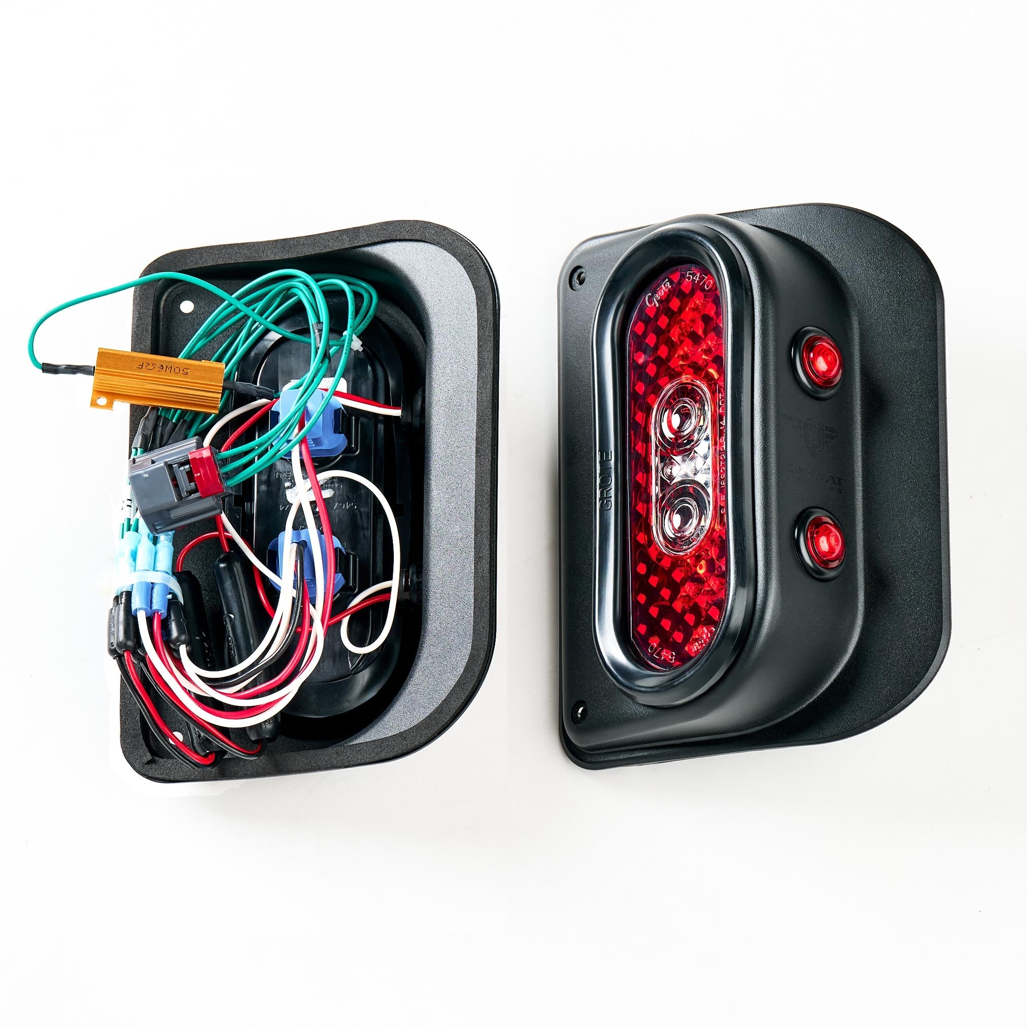 Jeep JK/JKU Wrangler Off Road LED Tail Light Kit