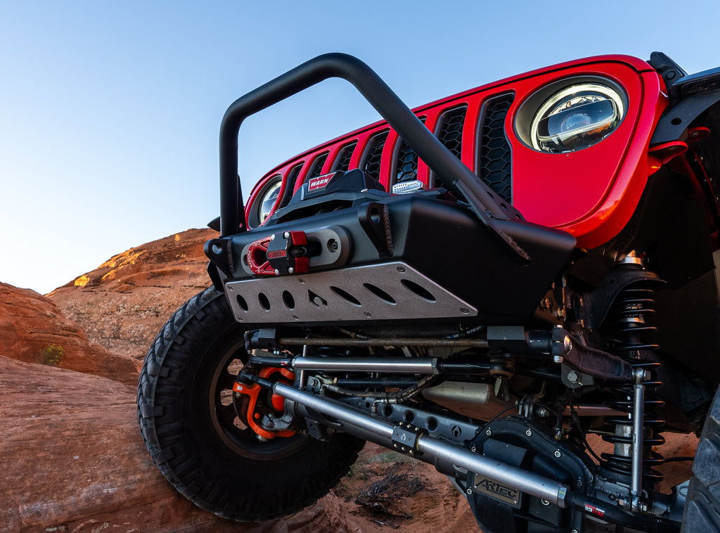 Artec Jeep Wrangler JK JL JT HIGH CLEARANCE FRONT BUMPER with HOOP