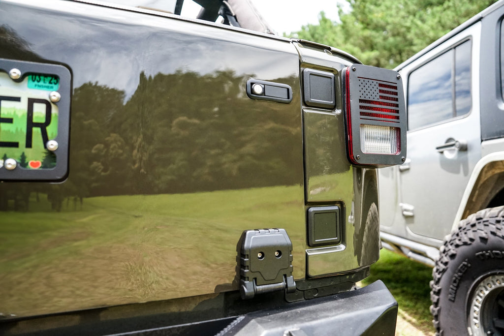 Portón trasero abatible para Jeep JK/JKU