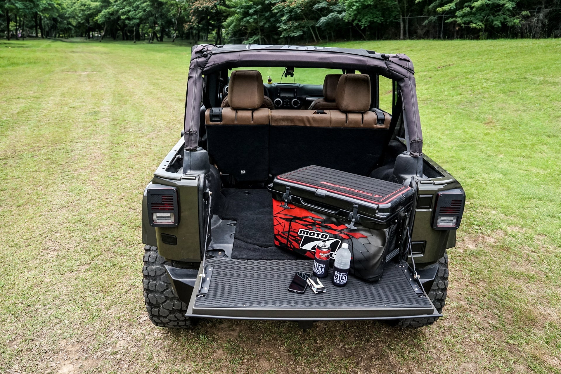 Portón trasero abatible para Jeep JK/JKU