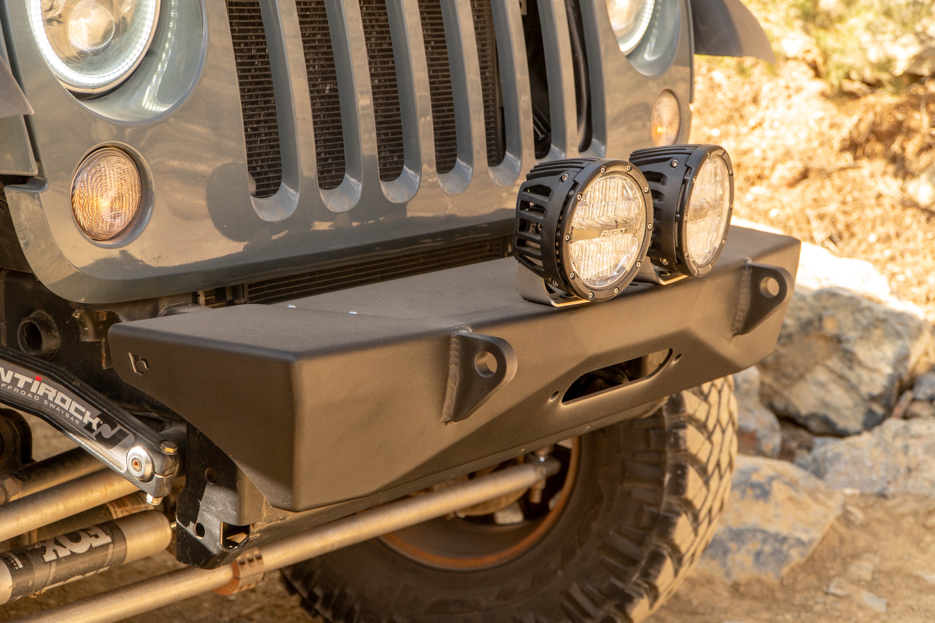 Parachoques delantero Sentinel Artec Wrangler JK JL y Gladiator JT