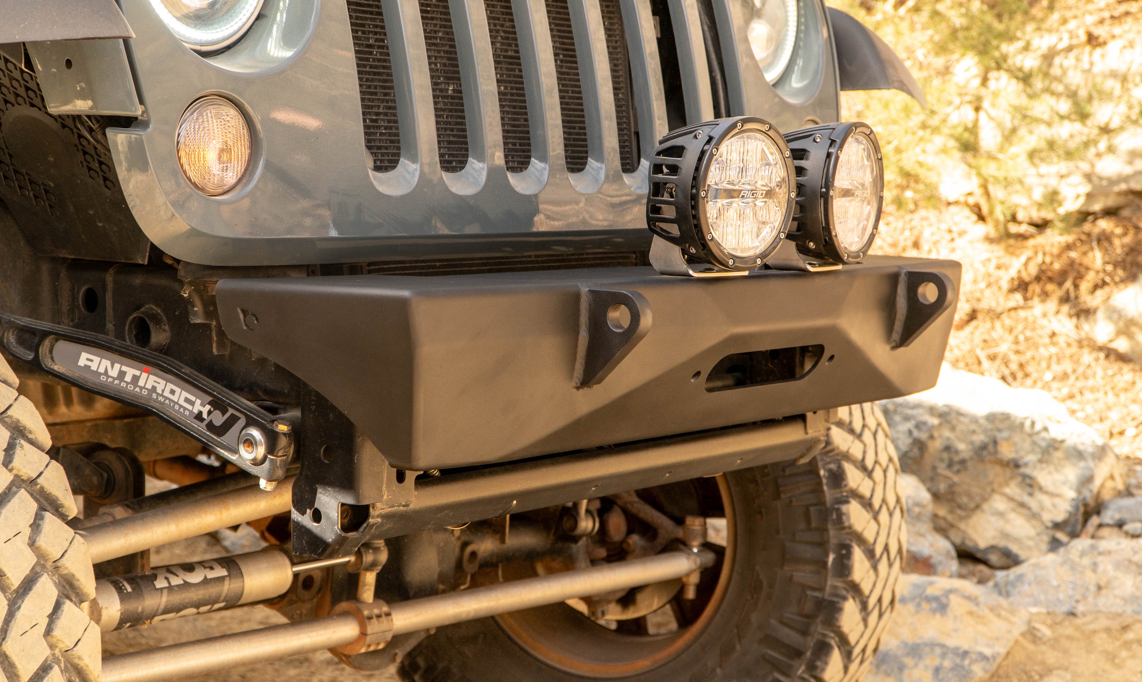 Parachoques delantero Sentinel Artec Wrangler JK JL y Gladiator JT