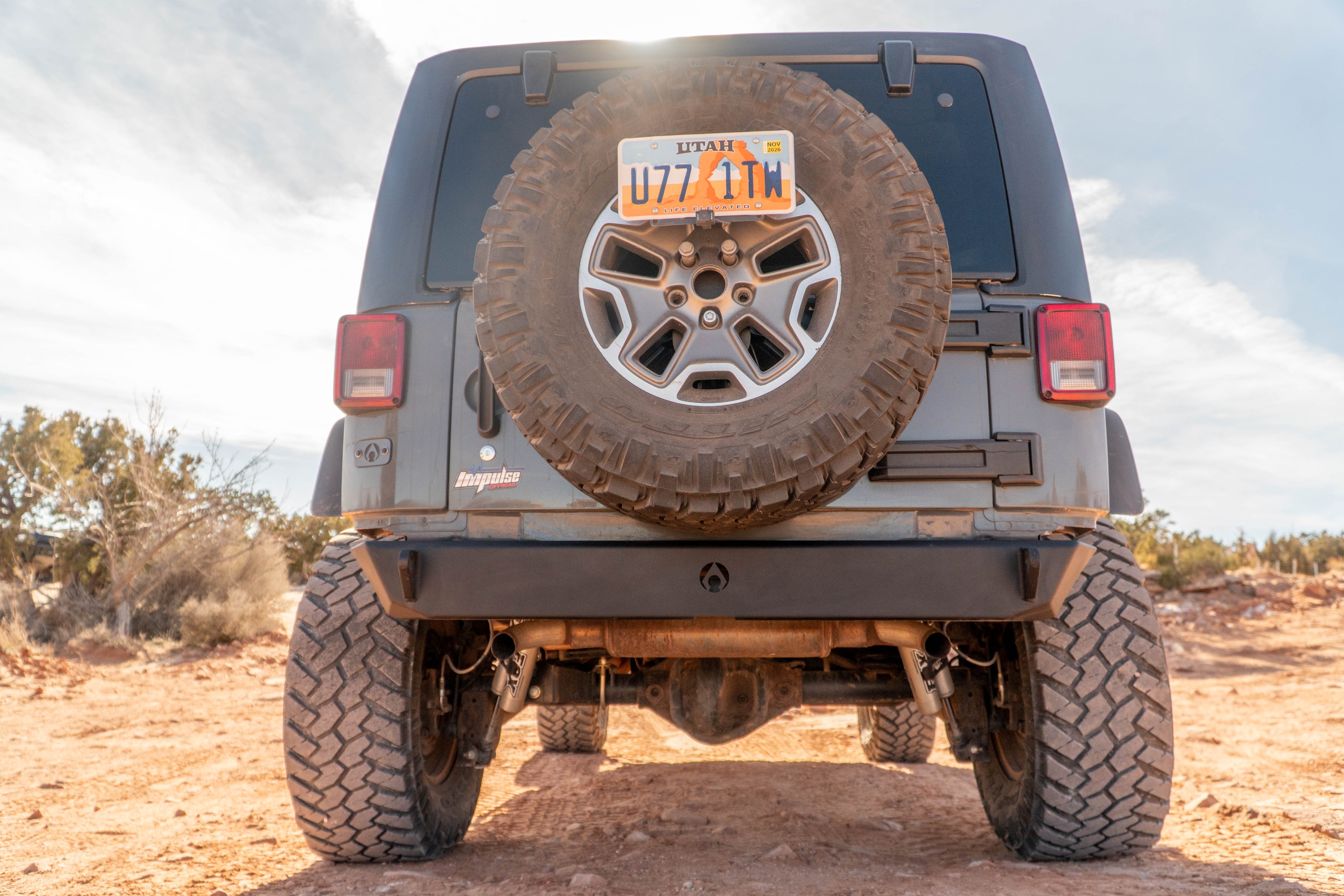 Artec Wrangler JK Sentinel Rear Bumper