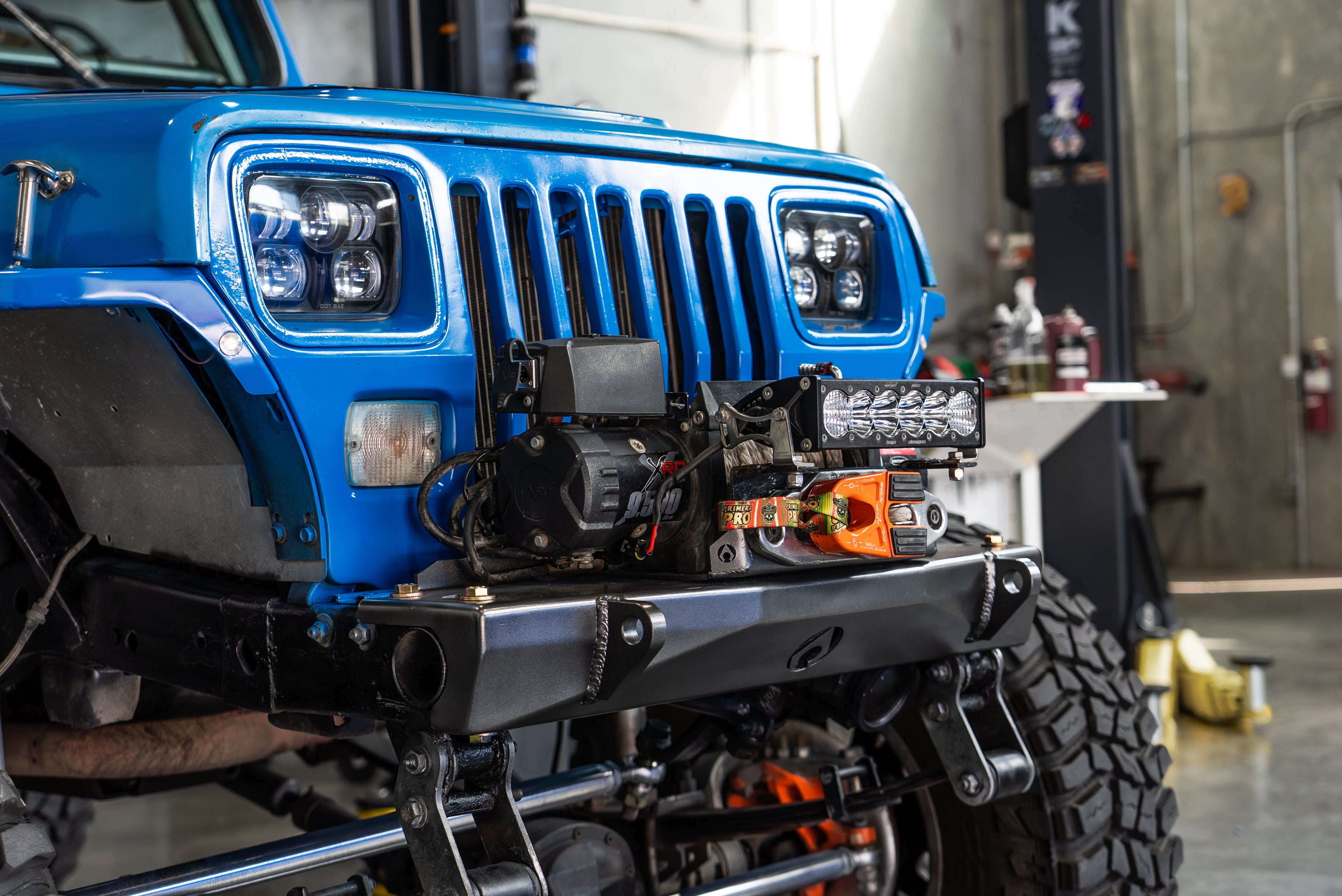 Artec Wrangler YJ TJ LJ Front Bumper without Stinger