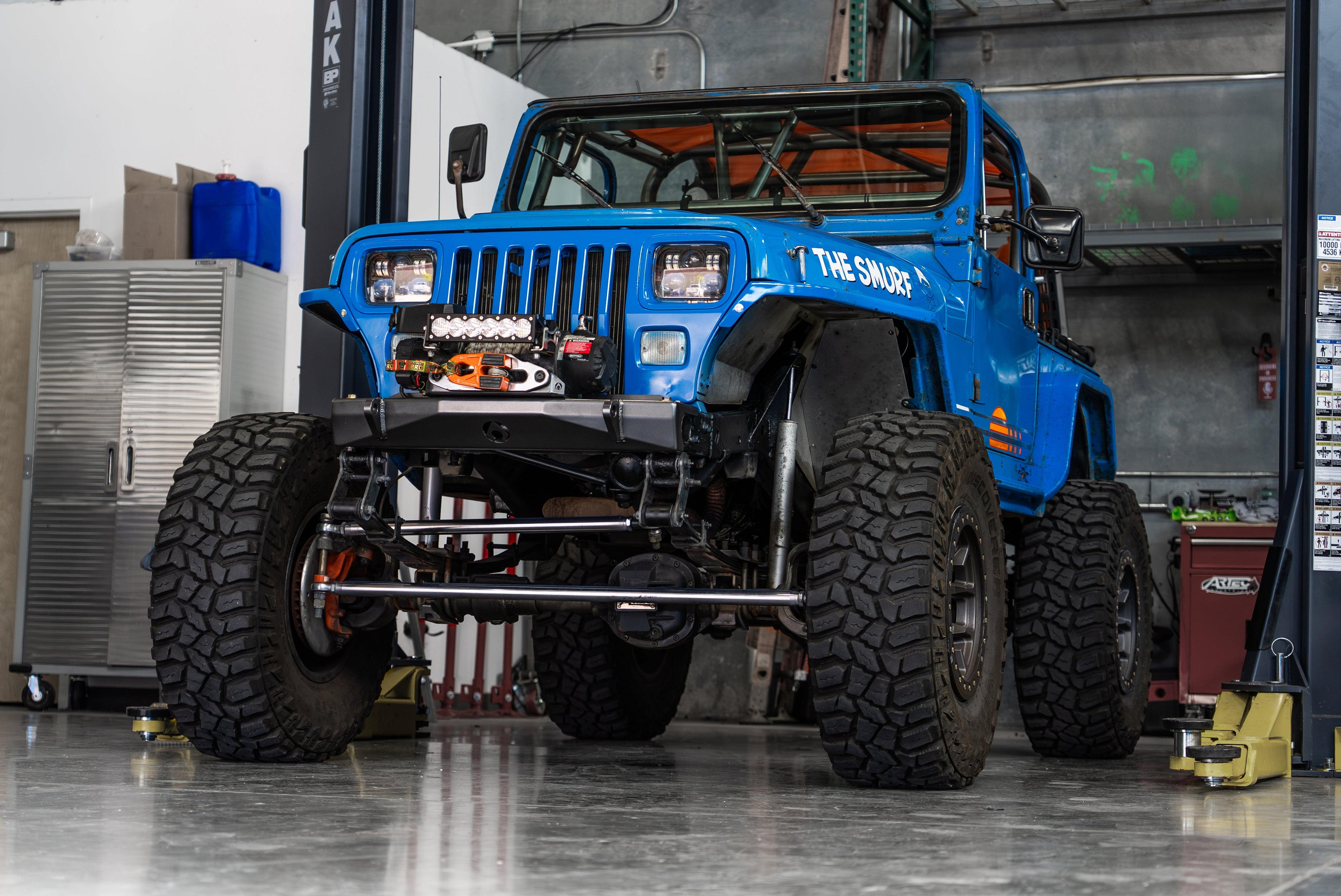 Artec Wrangler YJ TJ LJ Front Bumper without Stinger